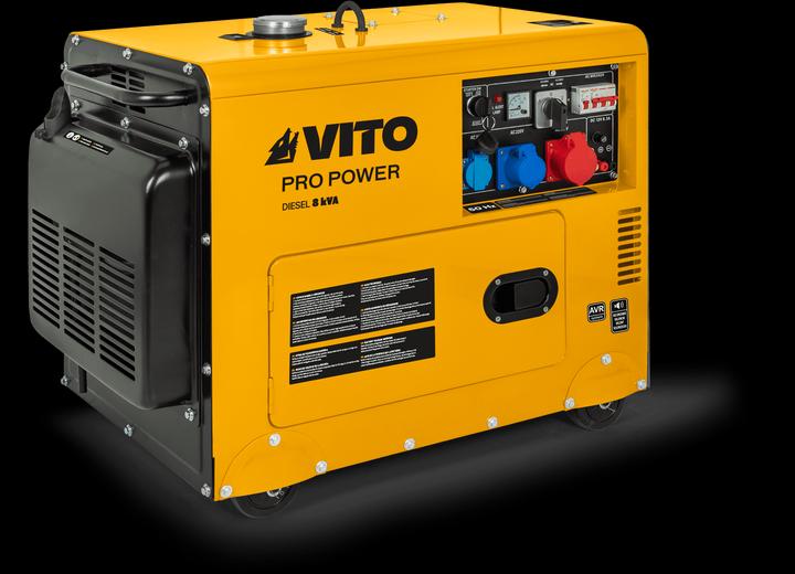Produktbild VITO Dieselgenerator (8000 W, 16 l)