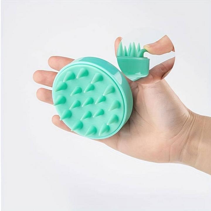 Image du produit PhoneLook Brosse en silicone massage cuir chevelu menthe