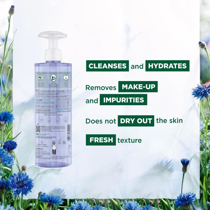 Produktbild Klorane Mizellenlotion 3-in-1 mit Bio-Kornblume (Mizellenwasser, 400 ml)
