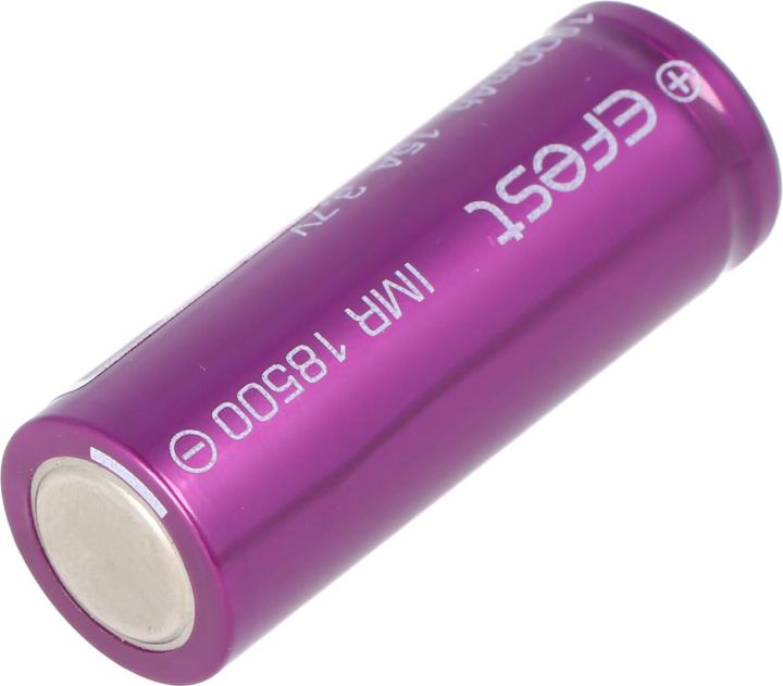 Image du produit Efest Batterie Purple IMR18500 non protégée (18500, 1000 mAh)