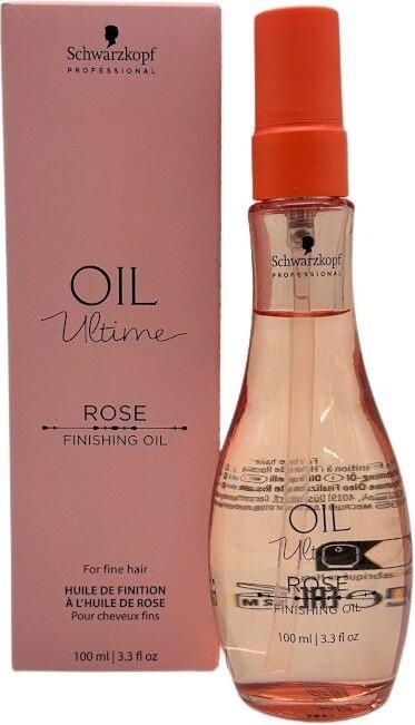 Actual product image Schwarzkopf Professional Oil Ultime - Rose Finishing Oil (100 ml)