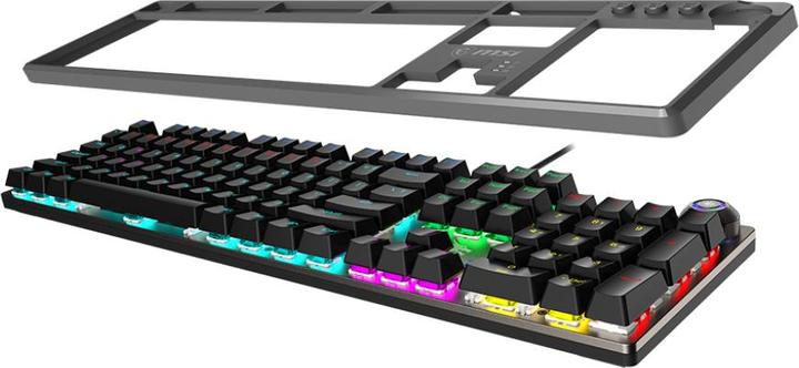 Immagine prodotto MSI FORGE GK310 | Tastiera da gioco | Cablata | US | Interruttori rossi (Ing. Int., Cablato)