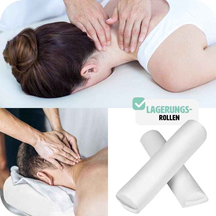 Actual product image tectake 2 zone massage table