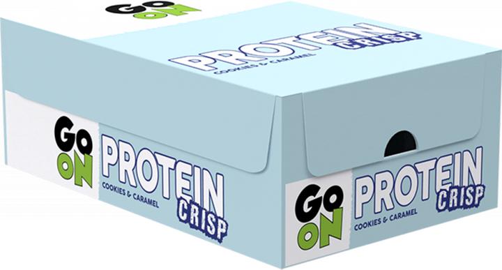 Actual product image Go On Nutrition Protein Crisp Bar (Cookies & Caramel, 1200 g)