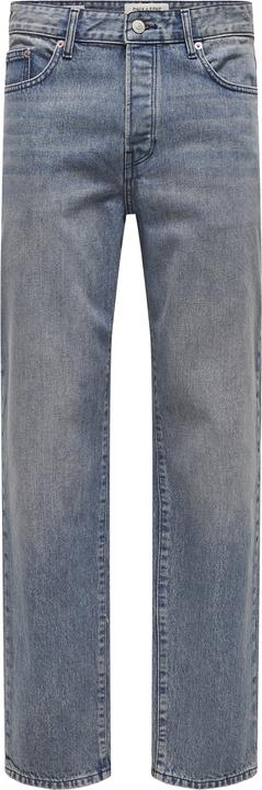 Only & Sons ONSEDGE Mittlere Taille Gerade geschnitten Jeans Normal geschnitten jeans