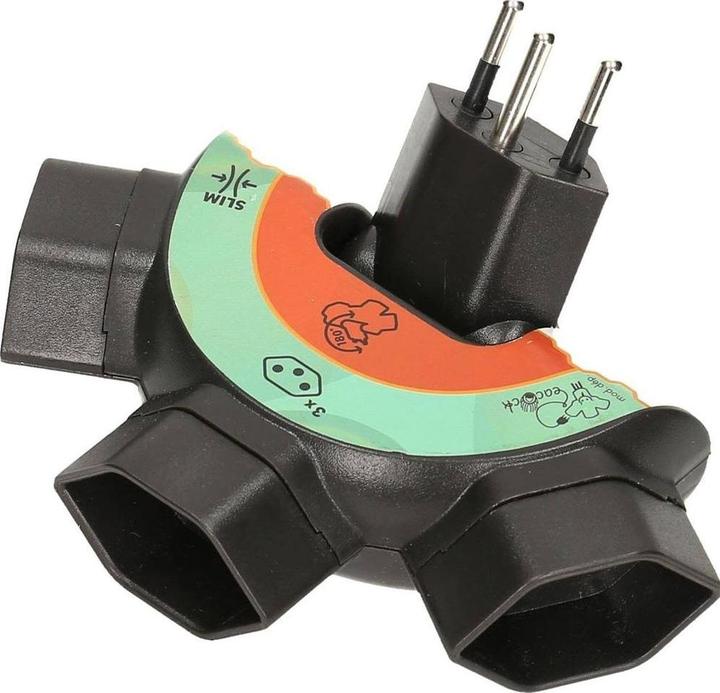 Image du produit Steffen Fiche de branchement Steko Peacock (Type 13, 3 x)