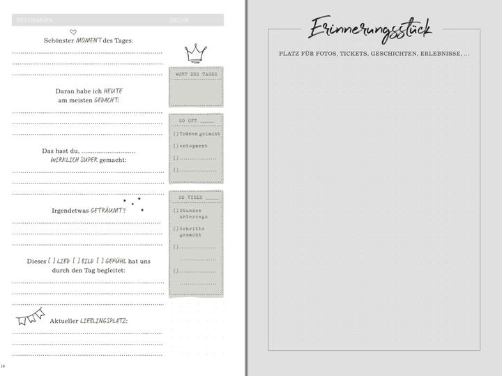 Immagine prodotto GuideMe TravelMemories "Beste Freunde": Reisetagebuch für Freunde (Selberschreiben/Geschenk) mit (Tedesco, Debora Messerli, 2021)