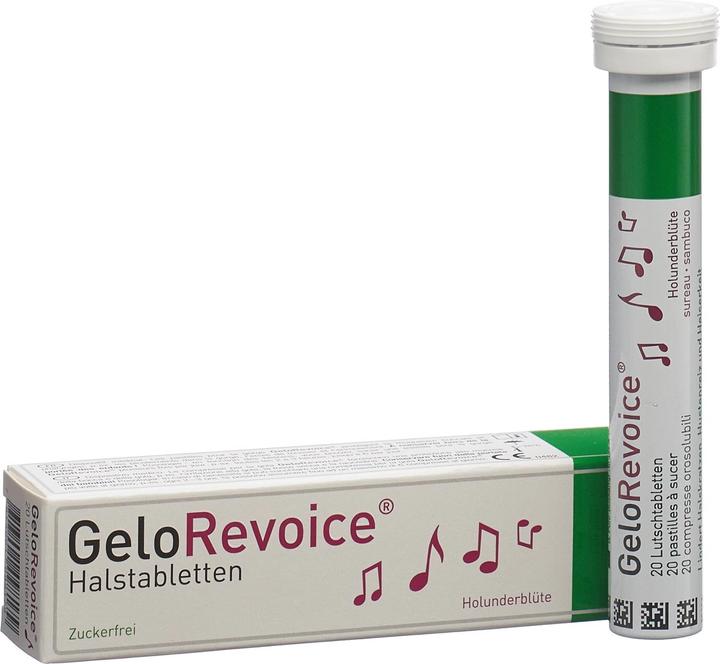 Produktbild GeloRevoice Halstabletten Holunder (20 Stück)