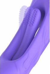 Productafbeelding Good Vibes Only Vlas - Vibrerende dildo met stimulator op punt G