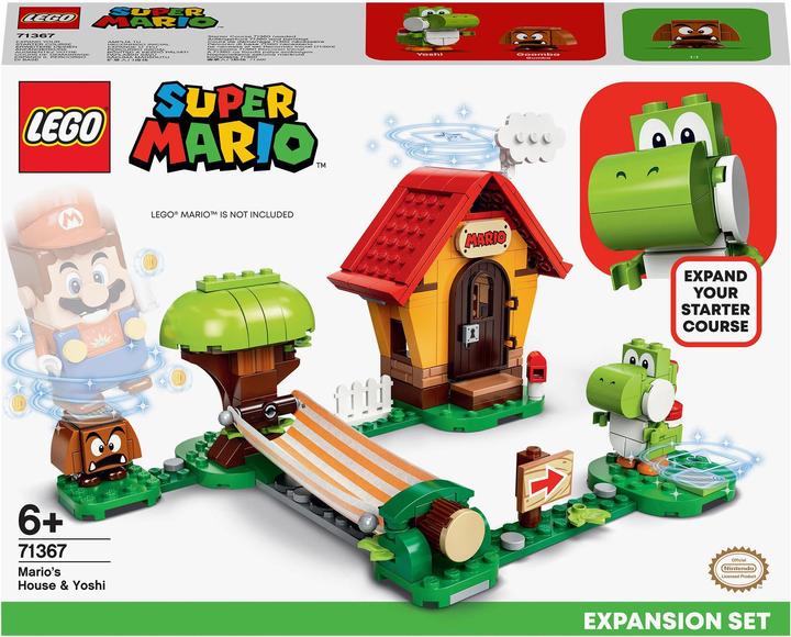 Image du produit LEGO Super Mario 71367 Set d'extension : La maison de Mario & Yoshi (71367, LEGO Super Mario)