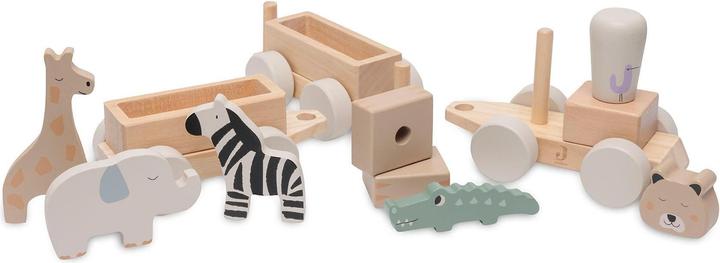 Immagine prodotto Jollein Ferrovia in legno Jungle Jambo