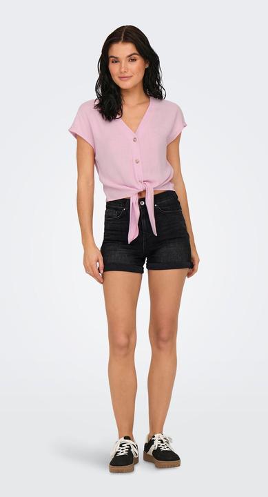 Produktbild Only ONLJOSEPHINE Hohe Taille Normal geschnitten Jeans-Shorts Jeans-Shorts (XS)
