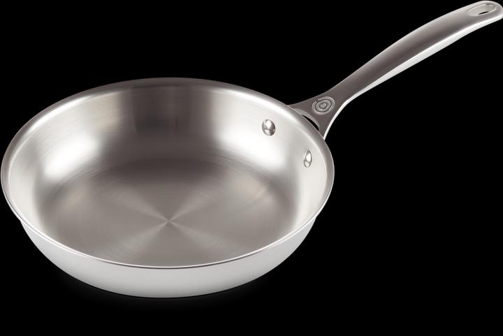 Actual product image Le Creuset 3-ply plus (24 cm, Frying pan, Stainless steel)