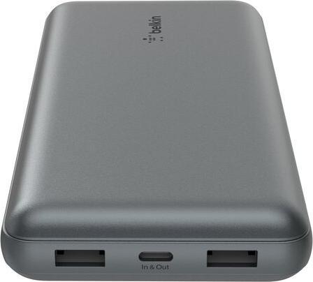 Produktbild Belkin 20k power bank 15w space grey (20000 mAh, 15 W, 15 Wh)