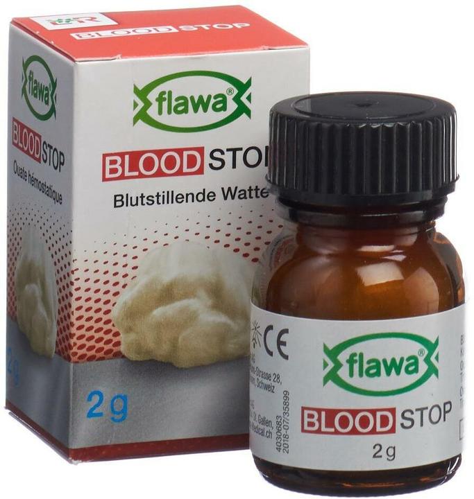 Produktbild Flawa Blood Stop Blutstillende Watte steril