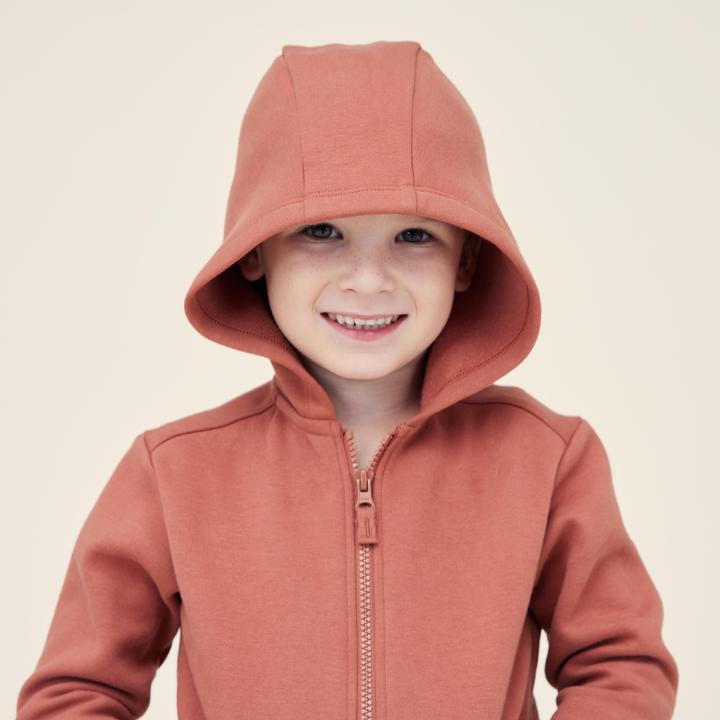 Image du produit Domyos Veste à capuche bébé/petit enfant - terracotta (86, 85 C)