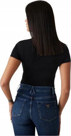 Produktbild Guess Damen T-Shirt Shiny Triangle Schwarz (L)