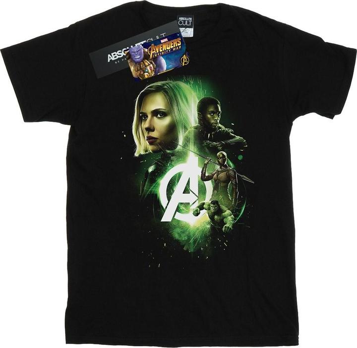 Produktbild Avengers Infinity War Widow Panther Team Up TShirt Jungen (140, 146)