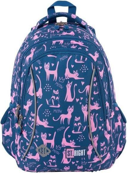Produktbild St. Right Rucksack mit 3 Fächern STRIGHT BP-26 Lazy Cats