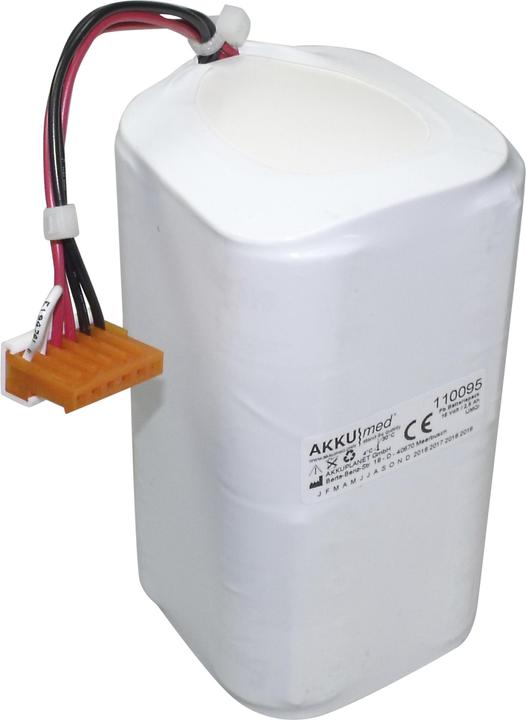 XCell Batterie gel plomb compatible avec le défibrillateur Physio Control Lifepak 9, 9P - 803704-03 (1 pcs, 2500 mAh, Piles rechargeables + chargeur)
