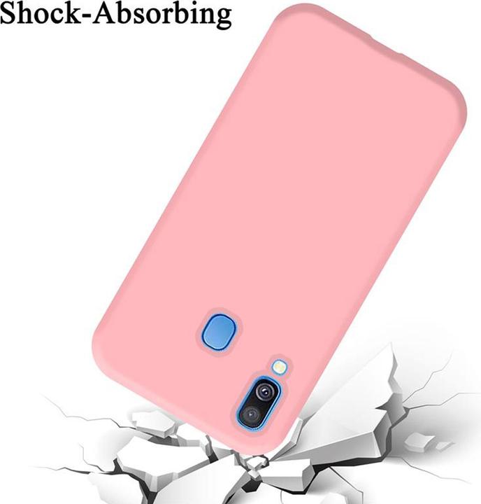 Actual product image Cadorabo TPU Liquid Silicone Case Cover (Samsung Galaxy A40)