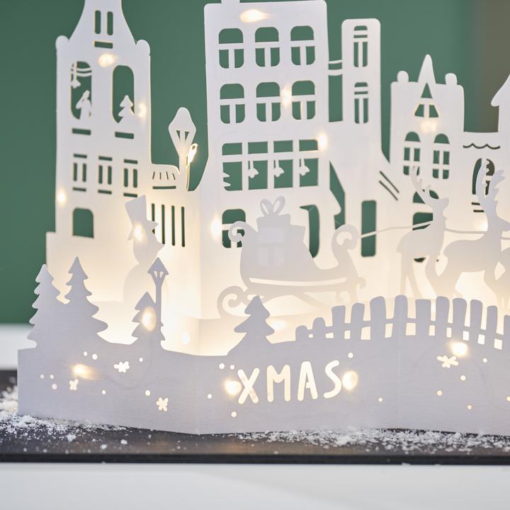 Actual product image VBS Paper silhouette "Christmas village"