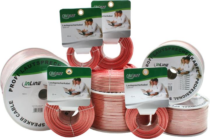 Produktbild InLine Lautsprecherkabel (50 m, 0.75 mm²)