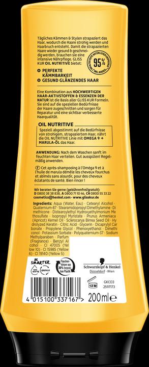 Produktbild Gliss Oil Nutritive (200 ml)