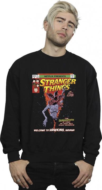 Immagine prodotto Netflix Stranger Things Comic Cover Felpa Uomo (XL)