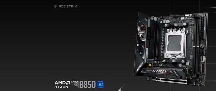 Produktbild ASUS ROG STRIX B850-I GAMING WIFI (AM5, AMD B850, Mini-ITX)