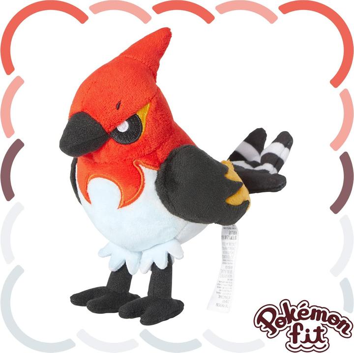 Produktbild Pokémon Fletchinder Sitting Cuties Plush - 18 cm (18 cm)