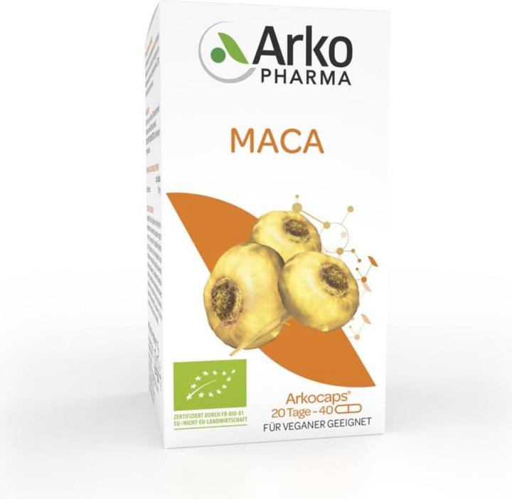 Produktbild Arkopharma Arkocaps Bio Maca Kapseln (40 Stück, Kapseln, 41 g)