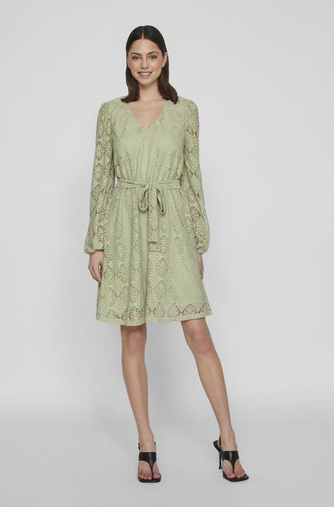 Actual product image Vila Tie waist dress with long sleeves (XS)