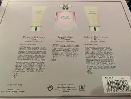 Immagine prodotto Shiseido Ever Bloom EDT 50ml con lozione corpo e crema doccia