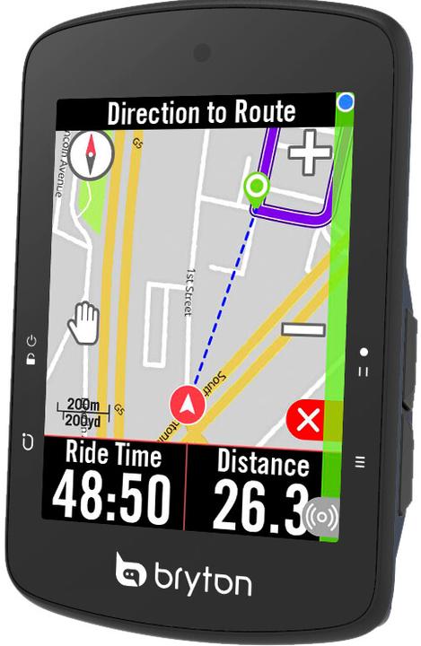 Actual product image Bryton Rider S510E