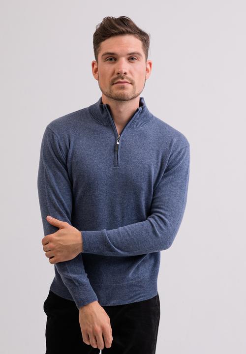 Cash-Mere Kaschmir Stehkragen Pullover
