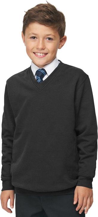 Produktbild Awdis Academy Junior Schul Sweatshirt mit VAusschnitt (2 StückPackung) (152)