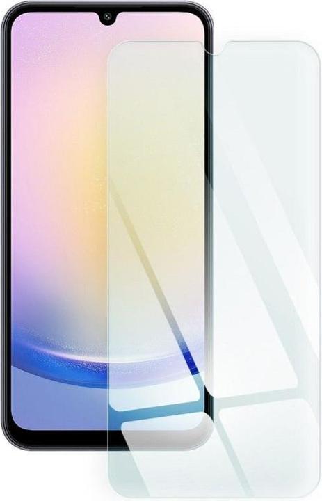 Actual product image Générique Tempered Glass For Samsung Galaxy A25 5G (9H, 0.33mm) Blister (1 Piece, Samsung Galaxy A25 5G)