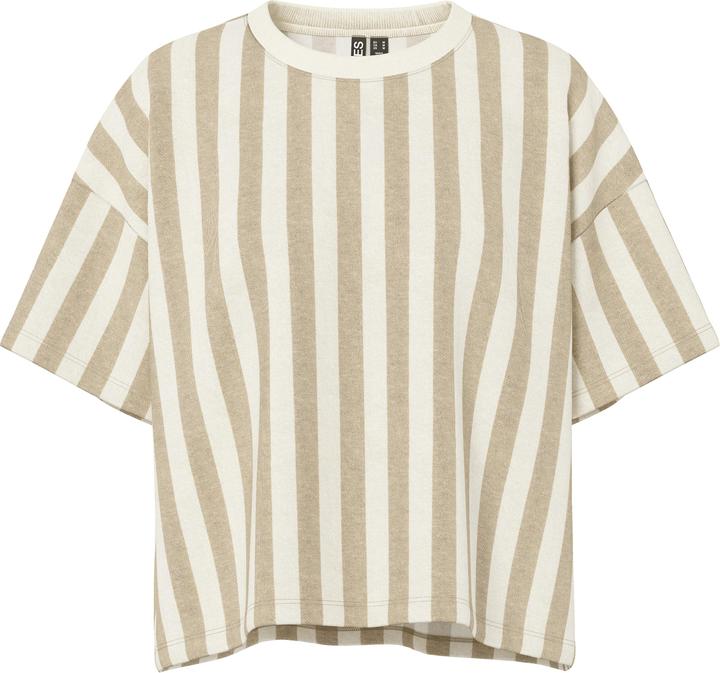 Pieces Pcchilli Summer 2/4 Sweat Stripe Noos Bc