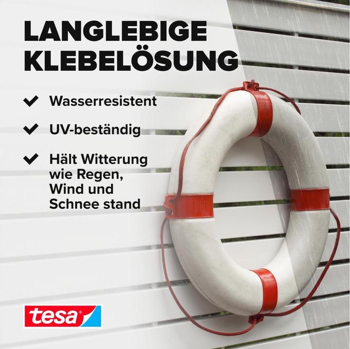 Produktbild tesa Powerbond OUTDOOR doppelseitiges Montageband (19 mm)