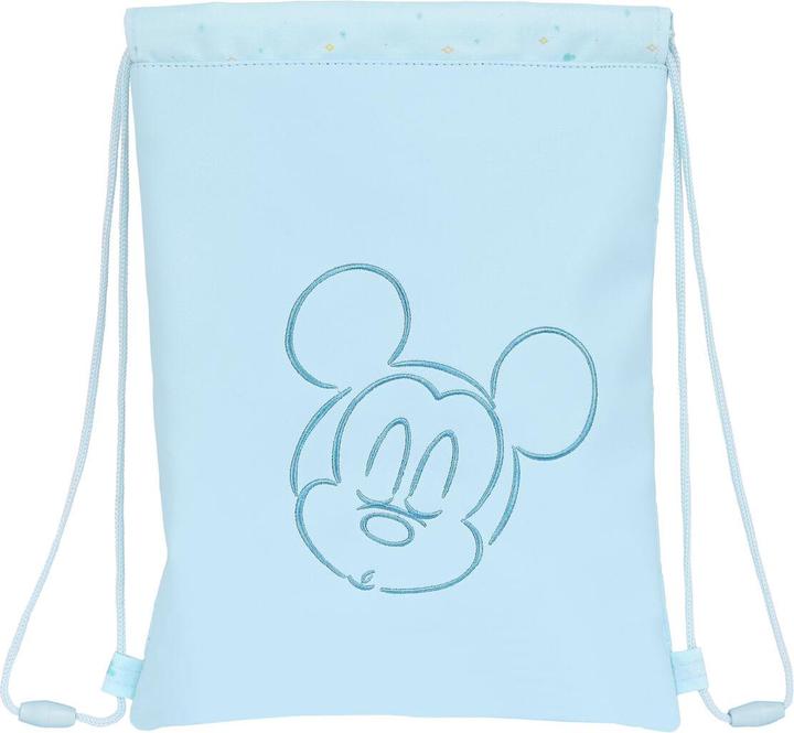 Produktbild Mickey Mouse Club House Rucksacktasche mit Bändern Mickey Mouse Clubhouse Hellblau (26 x 34 x 1 cm)