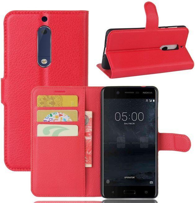 Produktbild MU Classic Litchi Leder Hülle (Nokia 5)