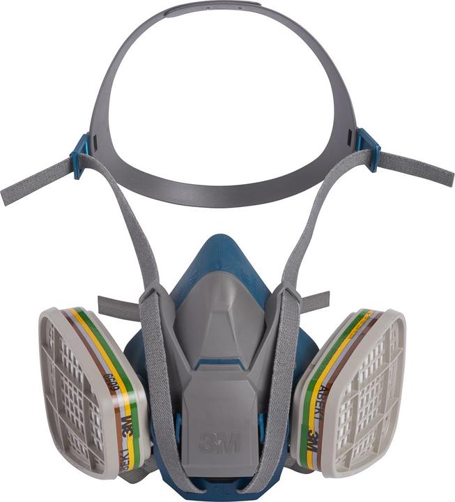 Actual product image 3M 6500 Respirator medium, half mask, gray