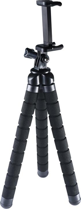Actual product image Vivanco Flexible tripod for smartphones and action cams, black
