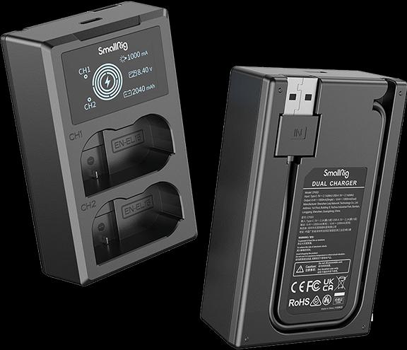 Actual product image SmallRig EN-EL15 battery and charger kit (Rechargeable battery)
