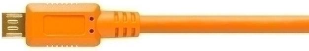 Image du produit Tether Tools Câble TetherPro USB 2.0 vers Micro-B 5 broches, 4,6 m Orange (4.60 m, USB 2.0)