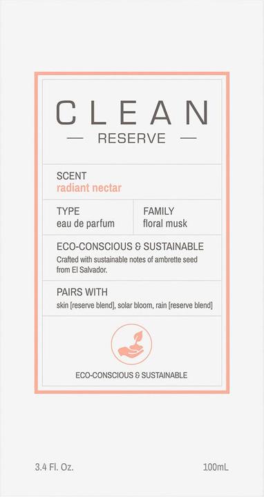 Actual product image Clean Reserve Radiant Nectar (Eau de parfum, 100 ml)