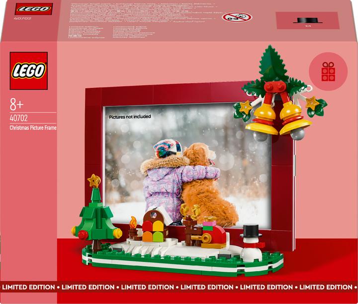 Image du produit LEGO Cadre photo de Noël Édition limitée (40702, LEGO DC)