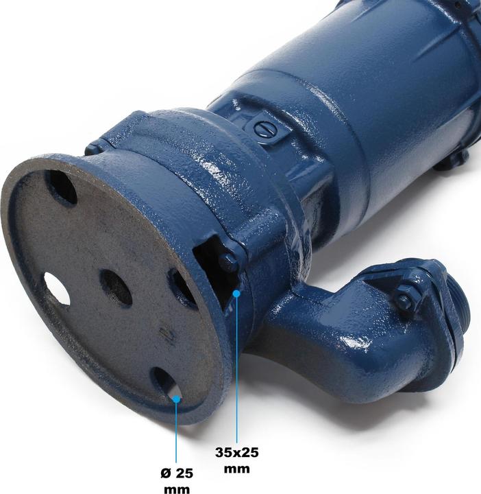 Produktbild XPOtool Schmutzwasserpumpe 1500W 22800l/h Schwimmer Fäkalienpumpe Baupumpe (Schmutzwasserpumpe)