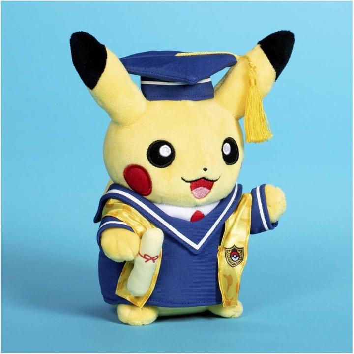 Immagine prodotto Pokémon Pikachu Celebrations: Graduate Pikachu Poké Plush - 20 cm (20 cm)